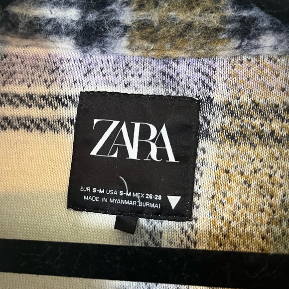 Zara Plaid Shacket - Picture 3 of 3